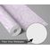 Adesivo de Parede Roxo Moderno Removível Papel Contact Vinílico Autoadesivo Floral de Linhas Finas à Prova d'água para Móveis - S4sassy 63,5 cm (L) × 609,6 cm (C) / Roxo - Vinil Liso