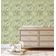 Adesivo de Parede Removível Impermeável Estampa Botânica Vermelho/Cinza, Papel Contact Vinílico Autoadesivo - Verde - S4sassy 63,5 cm (L) × 152,4 cm (C) / Verde - Vinil Liso
