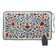Tapete de Passar 71x122cm Dobrável em Algodão com Apoio de Silicone e Cantos Magnéticos, para Viagens e Espaços Pequenos, Floral - Vargottam 71,12 Cm × 121,92 Cm / Azul