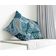 Capa de Almofada Decorativa Estampada Tema Azul - Vargottam 35,56 Cm × 60,96 Cm – Retangular / Azul
