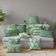 Capa de Almofada Decorativa Estampada Tema Verde Luxuosa para Lombar - Vargottam 60,96 Cm × 35,56 Cm / Verde