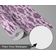 Papel de Parede Vinílico Autoadesivo Mosaico de Peixes do Oceano Roxo Removível para Banheiro, Lavanderia e Closet - S4Sassy 63,5 cm (L) × 609,6 cm (C) / Roxo - Vinil Liso