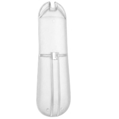 Ombreira Lisa Transparente para Cabide Plástico Resistente Roupas Casasos Cinquetti