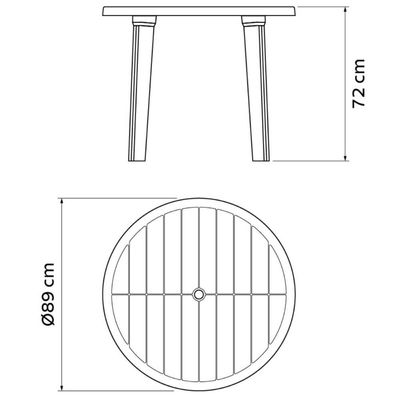 Mesa Plástica Tramontina 89x72cm Desmontável Vermelha Polipropileno Summa Cassino