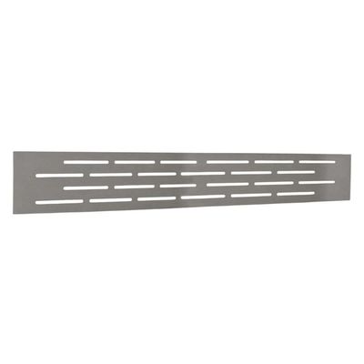 Grade de Ventilação Forno Embutir 30cm Inox Escovado Masutti Cozinha