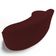 Sofá Living 3 Lugares 230cm Braço Direito Mozart D06 Veludo Vermelho - Mpozenato