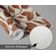 Papel de Parede Vinílico Autoadesivo Folhagem Chic Impermeável Marrom Removível para Quartos, Salas, Espaços Alugados e Armários - S4Sassy 63,5 cm (L) × 152,4 cm (C) / Marrom - Vinil Texturizado