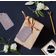 Etiquetas de Papel para Lembrancinha 'Happy Diwali' com Foil para Pendurar - Inkdotpot 100 Etiquetas Metalizadas / Roxo - Prata