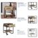Criado Mudo Quarto Industrial Moderno 49cm Mesa de Cabeceira Oak Metal Preto Placa e Ponto