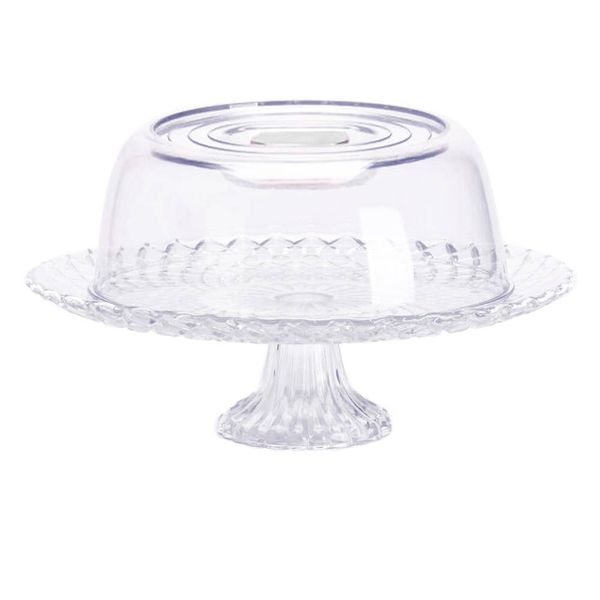 Boleira de Vidro com Tampa Confit CV244787 Cazza