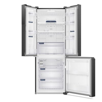 Geladeira Electrolux Efficient Frost Free French Door 480 Litros IM7B Black Inox Look / 220V