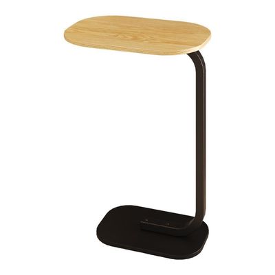 Mesa De Apoio Retangular G7004 Sala De Estar Nature/preto Nature/preto