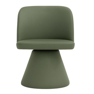 Cadeira De Jantar Liz Base Fixa Corano Verde - Nexta Casa