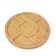 Petisqueira De Bambu 5 Divisórias Euro Home Bambu