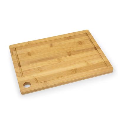 Tabua Corte Retangular Bambu 35CMx25CM Euro Home Bambu