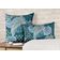 Capa de Almofada Decorativa Estampada Tema Azul - Vargottam 30,48 Cm × 30,48 Cm – Quadrado / Azul