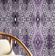 Papel de Parede Autoadesivo Boho Estampa Tribal Vinil Impermeável Roxo Removível Amigável para Inquilinos Quarto e Sala de Jantar - S4sassy 63,5 cm (L) × 609,6 cm (C) / Roxo - Vinil Liso