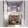 Papel de Parede Autoadesivo Folha de Palmeira Tropical Removível Roxo, Mural Instantâneo para Quarto, Banheiro, Lavanderia, Closet - S4Sassy 63,5 cm (L) × 609,6 cm (C) / Roxo - Vinil Liso