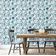 Papel de Parede Trepadeira Floral Estilo Asiático Autoadesivo, Revestimento Decorativo Fácil DIY para Quarto e Sala - Verde - S4Sassy 63,5 cm (L) × 152,4 cm (C) / Verde - Vinil Texturizado