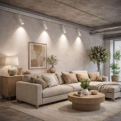 Kit 4 Spots Luminária Cilíndrico Direcionável Elegante Branco em Alumínio G9 Perfilado Neo Dital