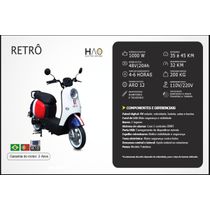 BICICLETA ELÉTRICA RETRÔ FRANÇA