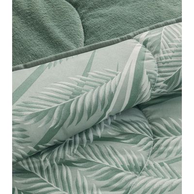 Edredom Blend Comfort Queen Altenburg Verde UN / Verde