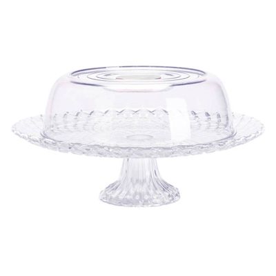 Boleira de vidro com Tampa de Plastico Confit CV244787 Cazza