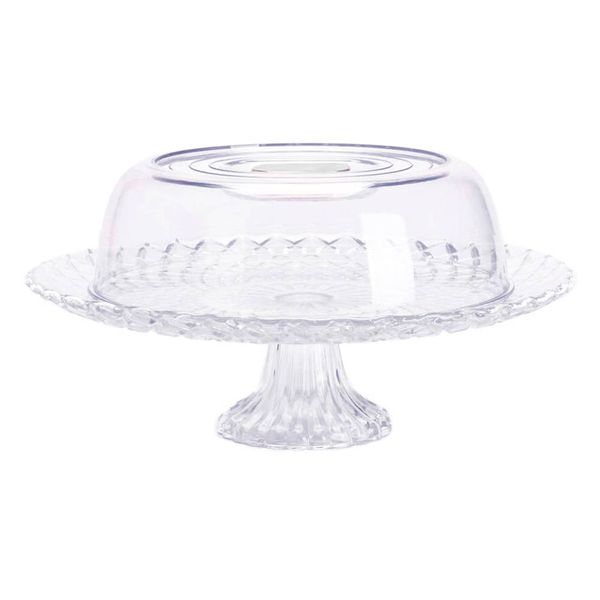 Boleira de vidro com Tampa de Plastico Confit CV244787 Cazza