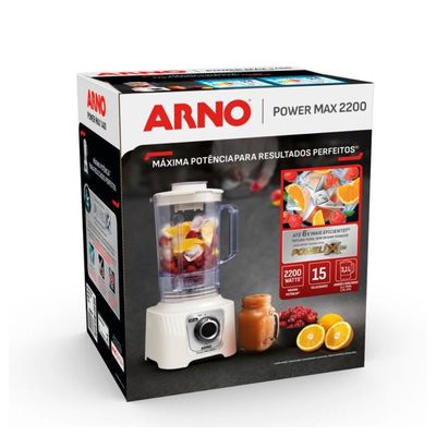 Liquidificador LN64 Power Max Jarra 3,1 Litros Arno Marfim / 220V