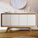 Buffet Aparador 160cm 4 Portas Orgânico Cecy Off White Z56 - Mpozenato