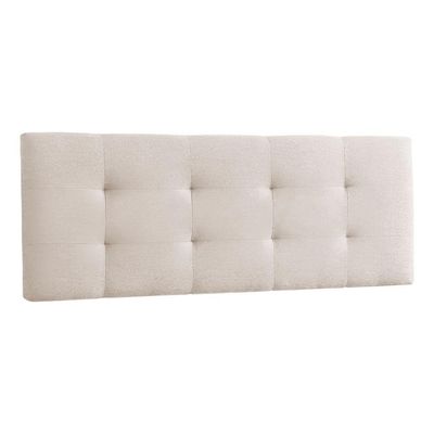 Canto Alemão Recamier Bau + Painel Madri 140cm Suede Bege - Inova Decor