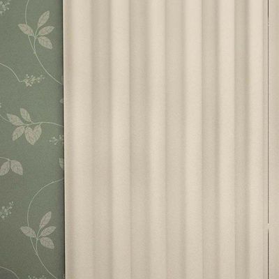 Cortina Blackout Para Varão Simples 3,00m X 2,60m 100% Poliéster - Bege