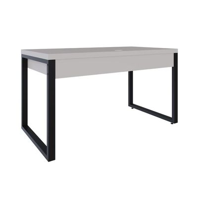 Mesa Operacional C-01gav. 135x70x75cm Yon - Off White-est.preta Off White-est.preta