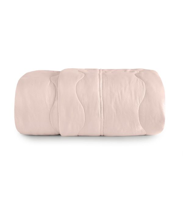 Edredom Verano Solteiro Toque Acetinado Altenburg Rosa UN / Rosa
