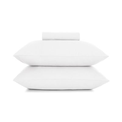 Jogo De Cama Solteiro Toque Acetinado Altenburg Branco UN / Branco