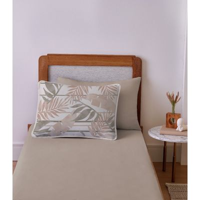 Jogo de Cama Solteiro 2pçs Vivaldi Bege UN / Bege