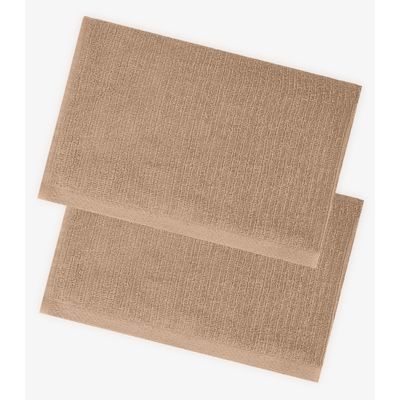Kit 2 Toalhas De Banho De Algodão Rovitex Home Marrom UN / Marrom