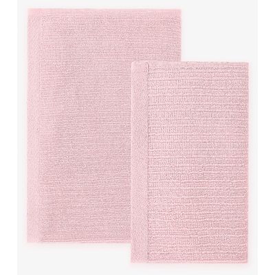 Kit Toalha De Rosto E Banho Algodão Rovitex Home Rosa UN / Rosa
