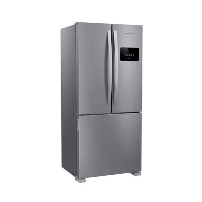 Geladeira Brastemp BRO85MK 559L Frost Free French Door Portas Inox Inox / 110V