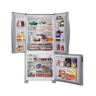 Geladeira Brastemp BRO85MK 559L Frost Free French Door Portas Inox Inox / 110V