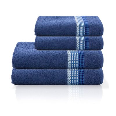 Toalha De Rosto Vênus Camesa Azul UN / Azul