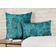 Capa de Almofada Decorativa Estampada com Tema Azul - Vargottam 60,96 Cm × 60,96 Cm – Retangular / Azul