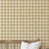 Papel de Parede Xadrez Amarelo, Vinil Autoadesivo Decorativo, Aplicação DIY Fácil para Quarto, Sala de Estar e Ambientes - S4Sassy 63,5 cm (L) × 304,8 cm (C) / Amarelo - Vinil Liso