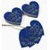 Etiqueta para Pendurar em Garrafa de Casamento em Papel Metalizado 'Thank You from The New' - Inkdotpot 100 Etiquetas Metalizadas / Azul - Ouro Rosé
