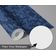 Papel de Parede Autoadesivo Estampa Botânica Azul, Mural, Papel Contact para Paredes, Destaque para Entrada e Escritório, Solução - S4sassy 63,5 cm (L) × 304,8 cm (C) / Azul - Vinil Texturizado