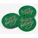 Etiquetas de Papel Metalizado 'Happy Holiday' para Pendurar em Lembrancinhas - Inkdotpot 50 Etiquetas Metalizadas / Verde - Ouro Rosé