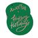 Etiquetas de Papel Metalizado 'Happy Holiday' para Pendurar em Lembrancinhas - Inkdotpot 50 Etiquetas Metalizadas / Verde - Ouro Rosé