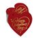 Etiquetas para Pendurar em Papel Metalizado 'Happy Valentine's Day' para Lembrancinha de Dia dos Namorados - Inkdotpot 50 Etiquetas Metalizadas / Vermelho - Dourado