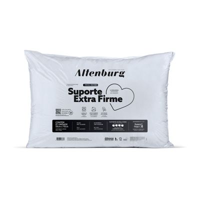 Travesseiro Suporte Extra Firme Altenburg Branco UN / Branco