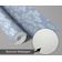 Papel de Parede Autoadesivo Estampa Videira com Flores Brancas, Vinílico Impermeável, Removível e Amigável para Inquilinos - S4sassy 63,5 cm (L) × 914,4 cm (C) / Verde - Vinil Texturizado